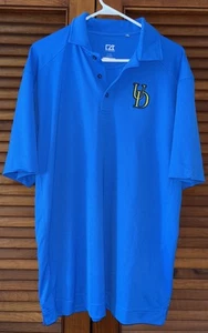 Delaware Fightin' Blue Hens NCAA Cutter & Buck Polo Shirt Men's Large - Picture 1 of 4