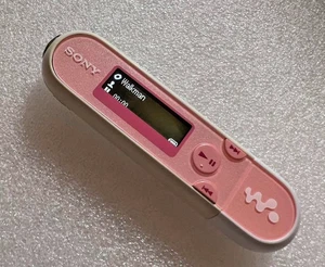 SONY Walkman NW-E042 2GB Portable Digital Media Player MP3 pink  (Used, Working) - Picture 1 of 2