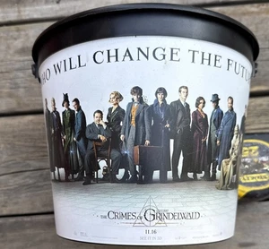 Fantastic Beasts The Crimes of Grindelwald Movie Promo Collect Popcorn Bucket - Picture 1 of 3