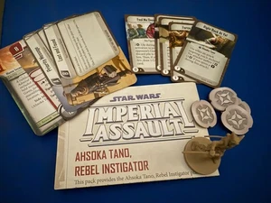 Star Wars Imperial Assault Ahsoka Tano Rebel Instigator Expansion FFG -MINT - Picture 1 of 1