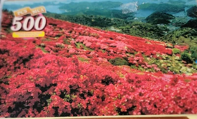 Винтажная головоломка Field Of Flowers 500 элементов Encore 13x19 - Изображение 1 из 3