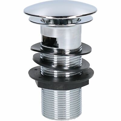 Freeflow Basin Sink Waste Drain Fitting Slotted 1-1/4  BSP 32mm Chrome • 9.60£