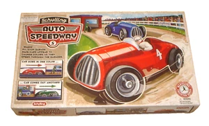 Schylling Auto Speedway 5 Tin Wind-Up Race Car Game (New-Open Box) - Picture 1 of 7