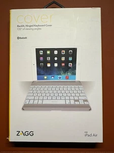 ZAGG Cover Bluetooth Cover Keyboard for Apple iPad Air - Picture 1 of 6