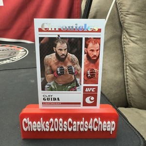 2023 Chronicles UFC Platinum Foil Clay Guida /25