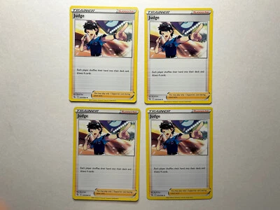 Pokémon TCG: x4 Judge 235/264 - Uncommon - Pokemon SWSH Fusion Strike! - Image 1 of 2