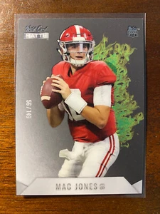 Comodín Mac Jones 2021 #MRHR-3 novato a radiocontrol verde calor/149 Patriots - Imagen 1 de 2