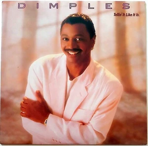 DIMPLES – TELLIN' IT LIKE IT IS LP 33 RPM VINYL - EX CONDITION - Picture 1 of 5