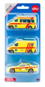 Neu 2025 - Siku 3er-pack Tschechien Ambulanz Auslandmodell - Bild 1 von 8