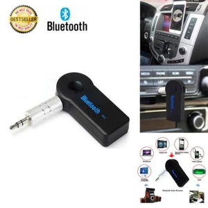 Wireless Bluetooth Audio Receiver with Mic Hand-free Phone For Car Music Aux - Picture 1 of 6