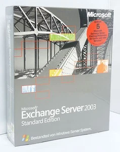 Microsoft Exchange Server 2003 Standard inkl. 5 CAL - NEU - - Bild 1 von 1