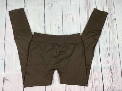 Elie Tahari Chocolate Brown Seamless Smooth Leggings - Size XS/S - Image 1 of 4