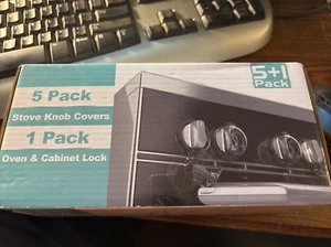 Pack de 5 cubiertas de perilla de estufa selladas - Imagen 1 de 5