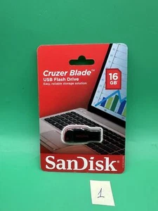 Brand New SanDisk CZ50 16GB USB Flash Jump Drive Cruzer Blade SDCZ50-016G-AW46S - Afbeelding 1 van 4