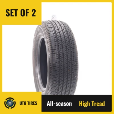 Set of (2) Used 235/65R17 Yokohama Avid S34RV 104T - 9/32 - Image 1 of 4