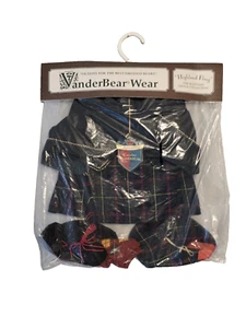 New Vanderbear Wear Cornelius Highland Fling The Scottish Dance Costume Vtg 1993 - Picture 1 of 6