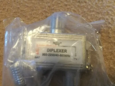 Miscelatore TV SAT Demiscelatore Antenna Tv-Sat da interno 5 PEZZI - Immagine 1 di 3