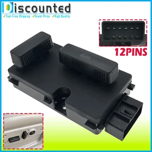 Driver Side Power Seat Switch For 1999-2006 GMC Sierra 1500 2500 3500 Waterproof - Picture 1 of 7