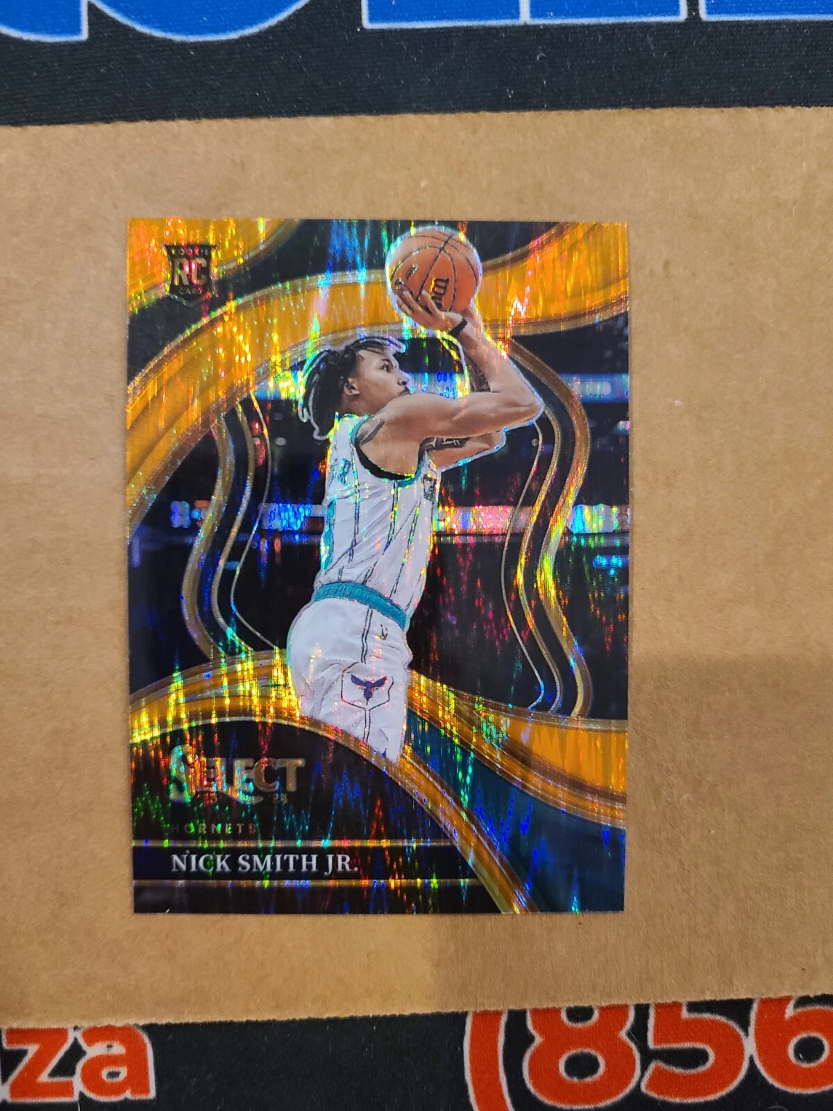 Nick Smith Jr. 2023-24 Panini Select Courtside RC #293 Orange Flash