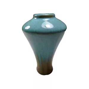 Studio Pottery Vase. Hand Thrown Great Glaze 6" Tall - Picture 1 of 5