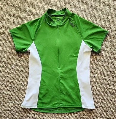 Camisa deportiva de ciclismo Shebeest para mujer talla mediana M 3/4 cremallera manga corta bolsillos Foto 1 de 4