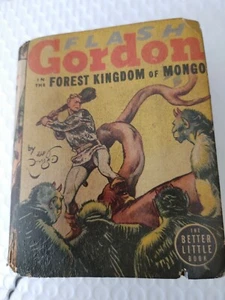 "FLASH GORDON IN FOREST KINGDOM OF MONGO" 1939 Better Little Book Whitman - Picture 1 of 1