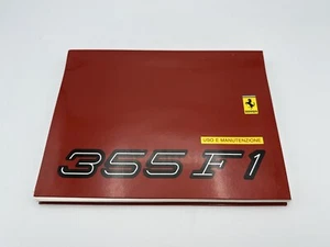 FERRARI F355 355 INSTRUCTIONS MANUAL 1998 | OWNERS MANUAL | POUCH BOOK #1391/98 - Picture 1 of 7