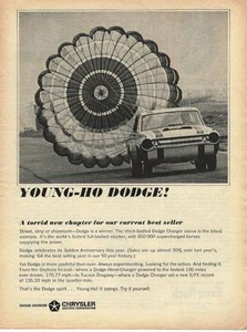 1964 Dodge Ramcharger Funny Car Ad/Parachute - Picture 1 of 1