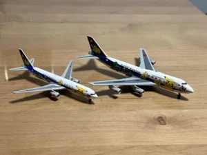 ANA Pokemon Jet Model Set 1/400 B767 B747 Used, B747 Slight Damage - Picture 1 of 8