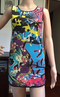 Ed Hardy Girls Dress Top Size XL Fits 10 12 14 Years Old Or Women Size 6 Or 8 - image 1 of 4
