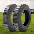 Set 2 5.30-12 Trailer Tires 5.30x12 5.3-12 530-12 6Ply Heavy Duty Load Range C