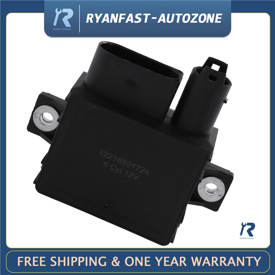 NEW Glow Plug Control Module Black fit for Bmw 335d X5 2009-2014 12217800156 - Изображение 1 из 4