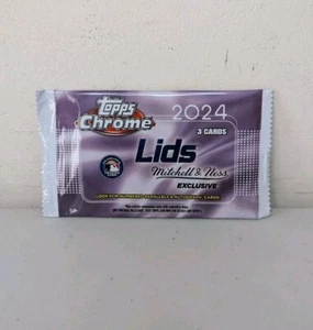 2024 Topps Chrome Mitchell & Ness coperchi esclusivo pacchetto sigillato carte da baseball - Foto 1 di 4