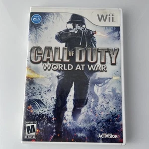 Call of Duty: World at War (Nintendo Wii, 2008) Complete w/Manual - Picture 1 of 6