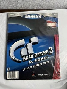 GRAN TURISMO 3: A-SPEC Spiel Strategie PERFEKTE ANLEITUNG Versus Bücher PLAYSTATION 2 - Bild 1 von 3