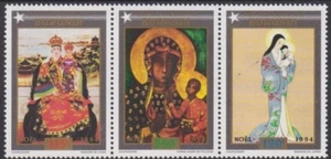 F-EX60193 BURUNDI MNH 1994 CHRISTMAS NAVIDAD ART PAINTING POLAND MADONNA. - Picture 1 of 2