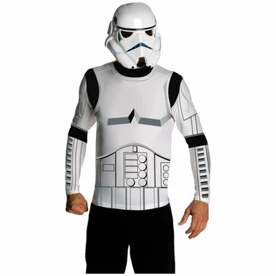 Stormtrooper Clásico Disney Star Wars Película Vestido Elegante Adulto Hombre Disfraz ETS Foto 1 de 3