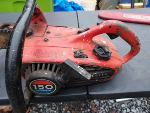 Vintage HOMELITE 150 Automatic Chainsaw Needs Plug Wire - Picture 1 of 11