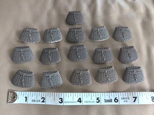 16 Fishing Basket Buttons 1.25" X ⅞" Shank Novelty Sewing Weave Art Craft - Picture 1 of 3