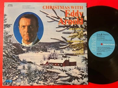 Christmas With Eddy Arnold & Henry Mancini LP RCA Holiday VG+!!!! - Image 1 of 4