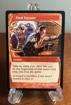 Final Fortune (Future Sight) Mystery Booster 2 MTG Magic the Gathering Mint MB2 - Image 1 of 2