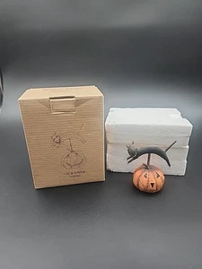 Cat & Pumpkin 2004 August Moon Dan DiPaolo - con caja original - Imagen 1 de 3