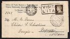 Storia Postale Regno 1938 Stampe Da Milano A Orsano Cammoro (Filq)