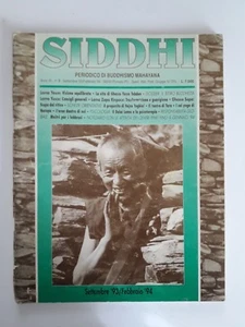 Siddhi n.3 1993 Periodico di Buddhismo Mahayana  Ed. Istituto Lama Tzong Khapa - Picture 1 of 1