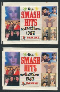 (2) 1987 PANINI THE SMASH HITS COLLECTION UNOPENED PACKS MADONNA WHITNEY U2 
