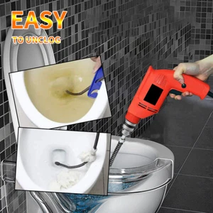 House Sewer Drain Spring Dredge Pipes Rod Auger Pipe Sink Unclog Toilet Cleaner - Picture 1 of 16