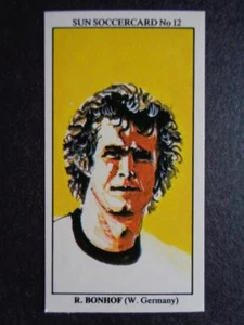 The Sun Soccercards 1978-79 - Rainer Bonhof - West Germany #12 - Picture 1 of 2