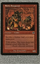 MAGIC THE GATHERING SKIRK PROSPECTOR 1X- ONSLAUGHT - COMMON - LP