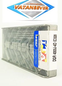 ISCAR Stechplatten DGR 4003J-4D IC328 Neu 10 Stück - Imagen 1 de 1