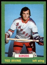 1973-74 O-Pee-Chee Light Backs Ted Irvine #248